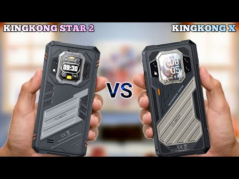 Cubot KingKong Star 2 vs Cubot KingKong X - Are both 5G Rugged Phones the Same?