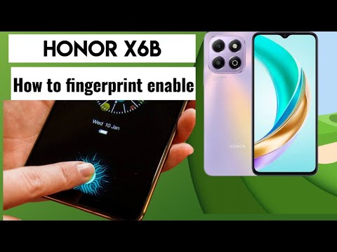 How to Set Up & Use Fingerprint Unlock on Honor X6B