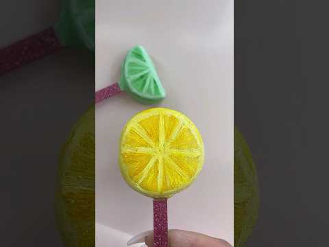 Lemon Wheel Cookie Pop