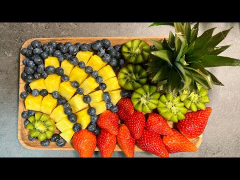 Fruit Platter Inspiration Ideas I How to cut and arrange Fruit Platter ✨ Easy Fruit Board Ideas✨