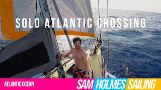 17 days alone at sea on a 28ft boat.