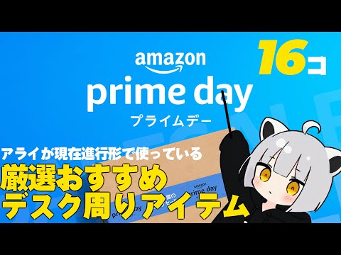 ガチ厳選16個！アライのおすすめデスク周りアイテム【プライムデー】