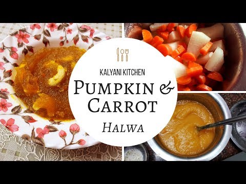 Poosanikkai Carrot Halwa | White Pumpkin & Carrot Sweet Dish Recipe | Kalyani Kitchen#33