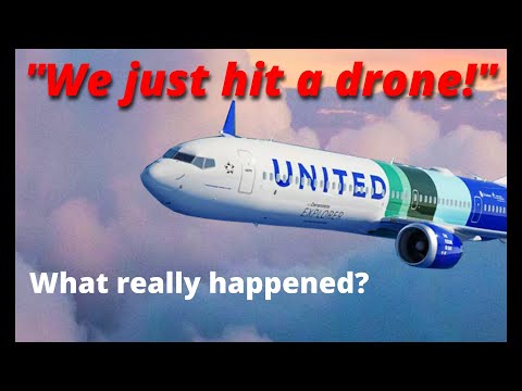 United Airlines 737 Max pilot reports collision with drone