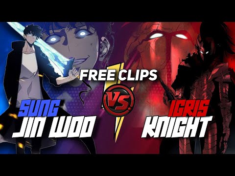 Sung jin woo vs Igris (free clips) | solo leveling  episode 11 | omnifusion | #sololeveling #shorts