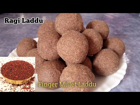 Ragi Laddu || Healthy & Nutritious Laddu with finger millet with jaggery