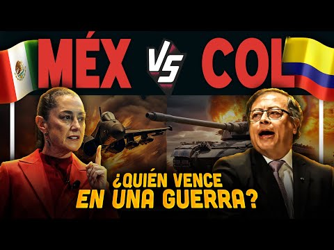 MÉXICO vs. COLOMBIA: ¿Quién INVADE a Quién?