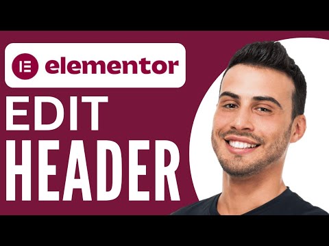 Edit Header in WordPress Elementor (2025) ✏️