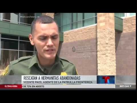 Video: Rescatan a hermanas hispanas en el desierto