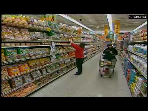 Grocery shopping at Cub Foods in 1996