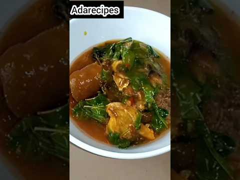 Oha Soup Recipe with Ofo