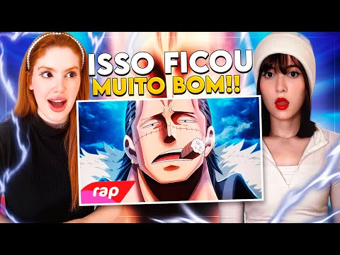 REACT Rap do Crocodile (One Piece) - O DESERTO SERÁ SEU CEMITÉRIO | 7 Minutoz | CR Reacts