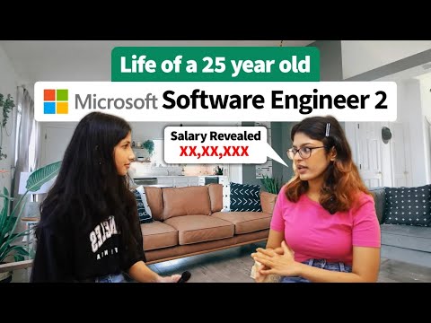 I went to the House of a Microsoft Software Engineer | Life at Microsoft |SDE Roadmap, Salary, Perks