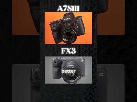 Sony a7siii is WAY BETTER Than The FX3