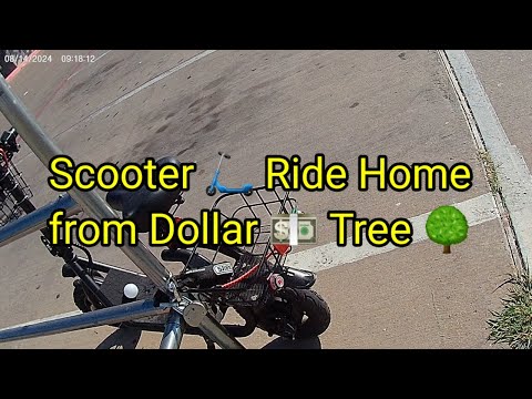 (1549) 🛴 Ride Home From Dollar 💵 Tree 🌳