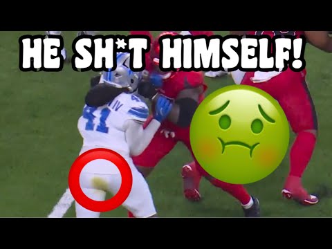 NFL Player POOPS HIS PANTS During Game 😭 James Houston POOPS his pants