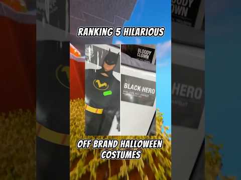 Ranking off brand Halloween Costumes #halloween #costume #costumeideas #ranking