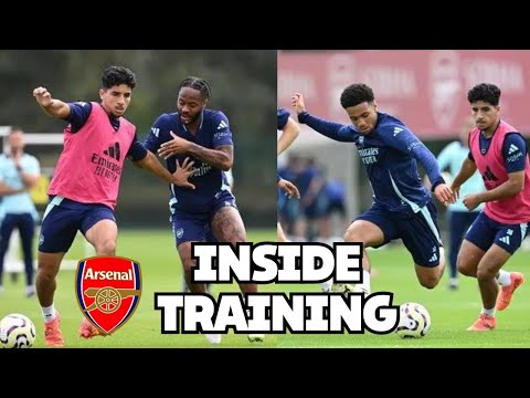 ARSENAL TRAINING TODAY