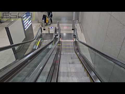 Korea Incheon International Airport ICN Escalator OTIS 1F-B1