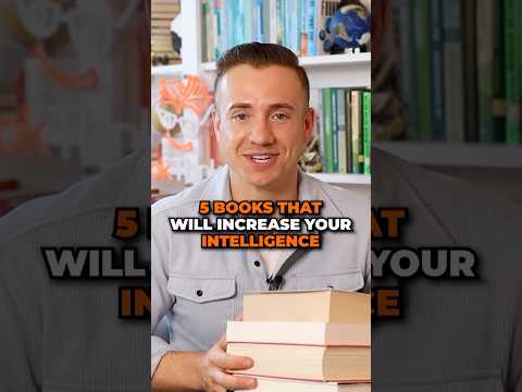 5 Books that will increase your intelligence! Have you read any of these books? #intelligence