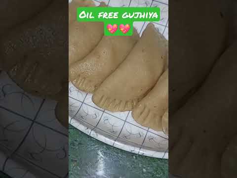 #shorts //New healthy oil free gujhiya recipe #newyoutubeshort #viralshorts