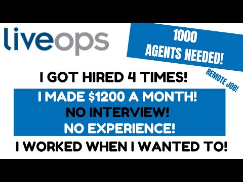 1000+ Agents Need! They Paid Me $1200 A Month! No Interview  Work When You Want Work From Home Job