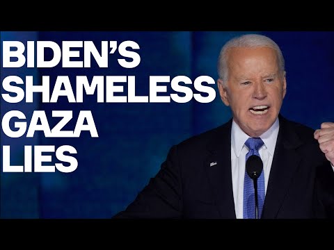 Joe Biden's SHAMELESS Gaza Lies: Don't Let Him Get Away With It