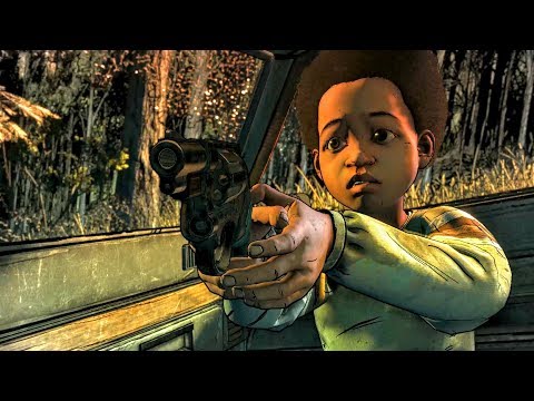 Clementine and AJ Get into Walker Trouble at Train Station (Telltale Walking Dead Final Season 4)