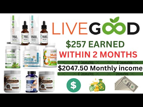 Livegood - $257 Earned in Two Months.