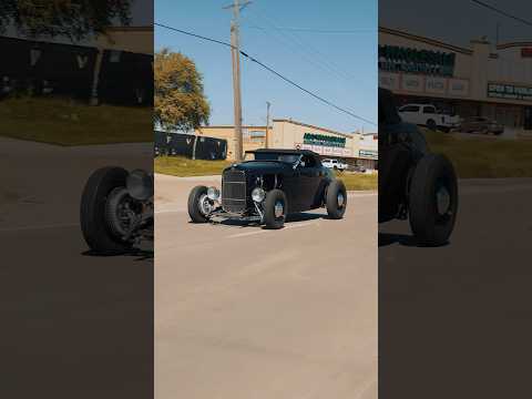 Perfect day for a cruise in the ole 32 Ford🔥🤘🏼 #gasmonkeygarage #automobile #classiccars #shorts