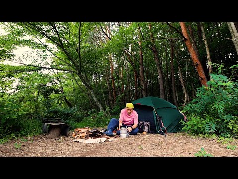 Pitch a tent and hike solo in the mountains of Japan - with Allak2 Hilleberg