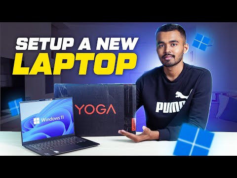 How to Setup a New Laptop? Step-by-Step Detailed Video 2025⚡Setup Your Windows 11 Laptop Like A Pro