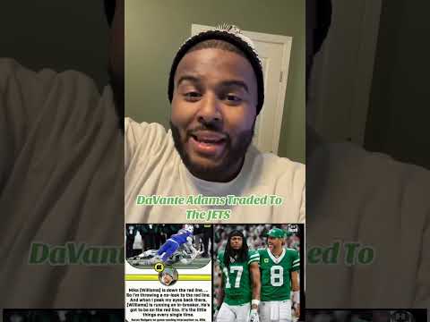 NFL Trade reaction. Jae reacts to #davanteadams being traded to the #newyork #jets. #NFL #jetup #NYC