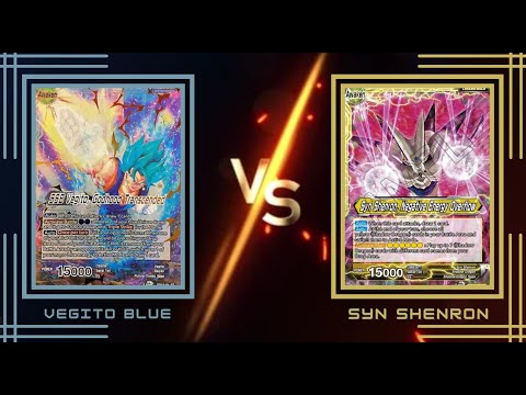 Starter Deck Vegito vs Set 10 Syn Shenron : Anni Box Support:  Set 22 DBS Locals