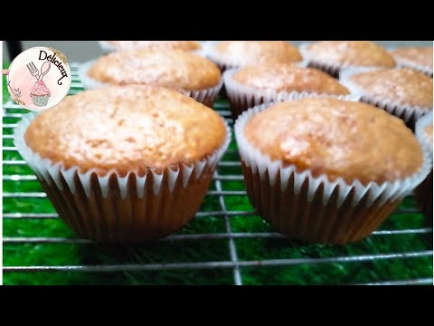 It will disappear all other muffins... Banana Muffins #delicieuxbysadia #muffins #cupcake #moist