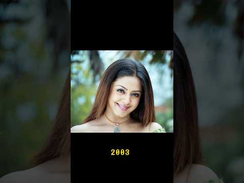 Jyothika Evolution 1999 - 2024 |indian actress ♥| 90s evergreen |