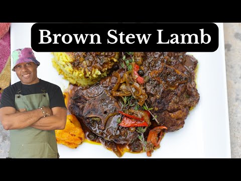 How To Cook Lamb Necks (Brown Stew Lamb Neck Bones)