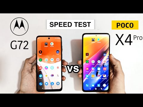 moto g72 vs poco x4 pro 5g Speed Test Comparison | 4G vs 5G Chipset