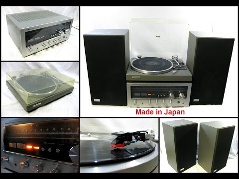 Pioneer PL-514A SX-5000 CD-100A Stereo System (Made in Japan)