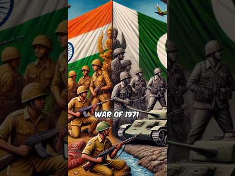 The 1971 India-Pakistan War. #IndiaPakistanWar #1971War #BangladeshIndependence #SouthAsiaHistory