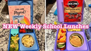 NOVEMBER WEEKLY SCHOOL LUNCHES / School Lunchbox Ideas for Kids / What's in my Kids Lunchbox