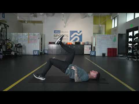 Strengthening the core: Glute Bridge