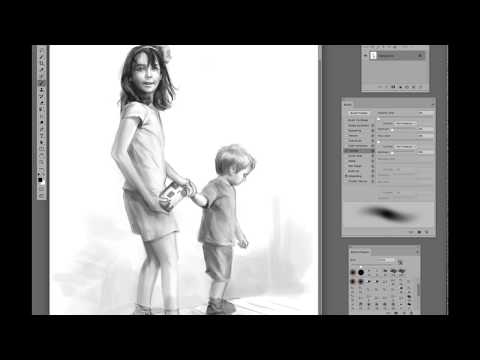 Digital Sketch Exercise (time lapse- no sound)