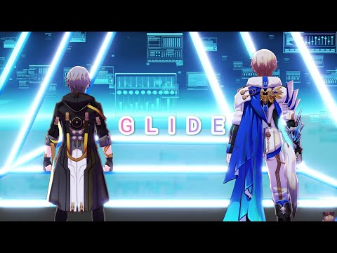 【MMD崩壊:スターレイル/Honkai:StarRail】GLIDE 【Trailblazer Caelus,Gepard】