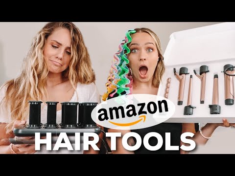 Testing out MORE weird hair tools from AMAZON ... this took a turn - Kayley Melissa