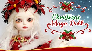 Making Christmas Mage Doll [Neva] (BJD Christmas Special) CHRISTMAS 2020! Customized BJD