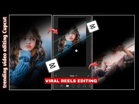 Instagram Trending Reels Editing || Black Line Effect Video Editing || Cupcut app 2023 #chandueditz