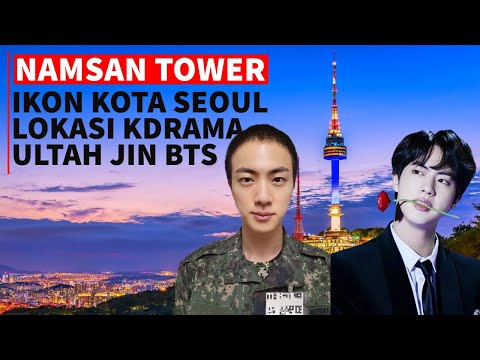 Namsan Tower, Seoul City Icons, K-Drama Filming, and JIN BTS Army Birthday Celebration