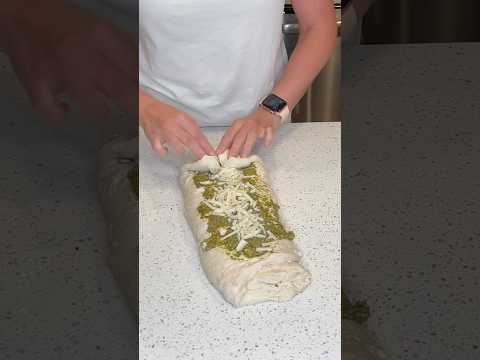 Pesto Sourdough Bread shaping