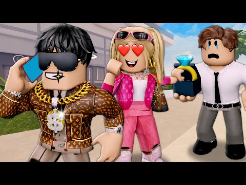 His Girlfriend LEFT HIM For A BILLIONAIRE! (A Roblox Movie)